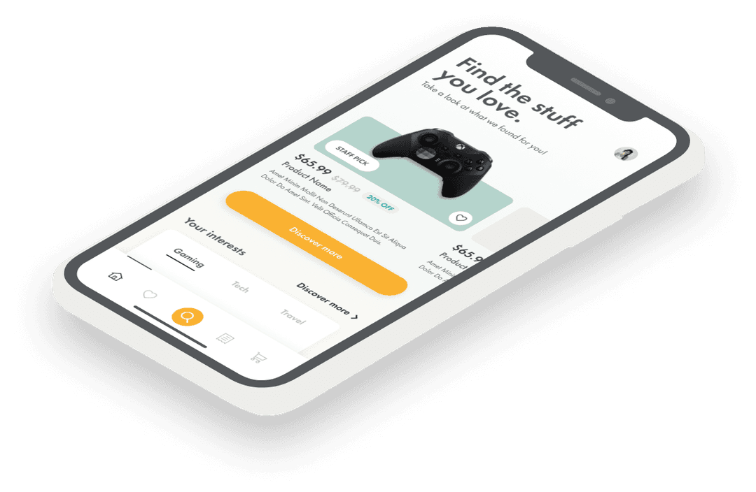 Main app preview